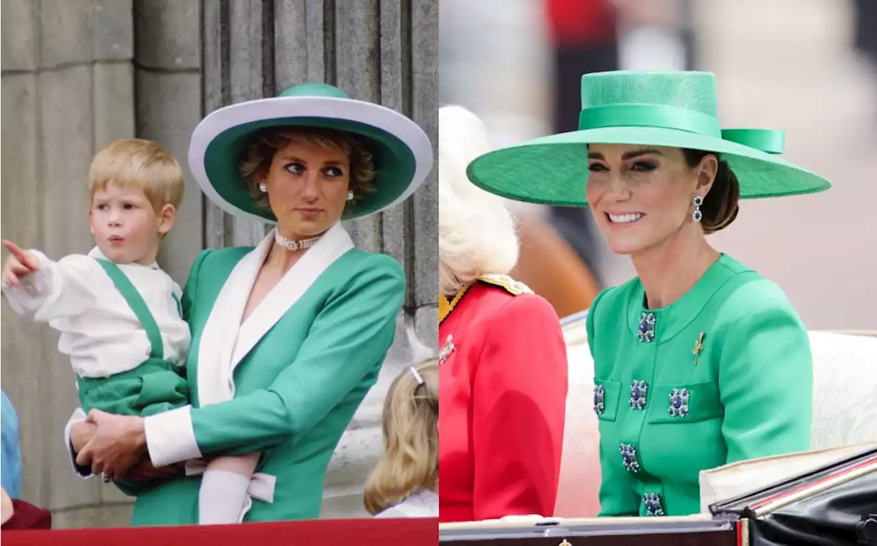 Kate Middleton Channels Princess Diana’s Dynasty-era to 2023 Trooping the Colour