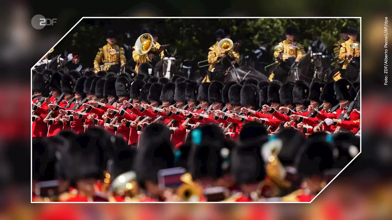 Trooping the Colour - Parade zu Ehren König Charles III.