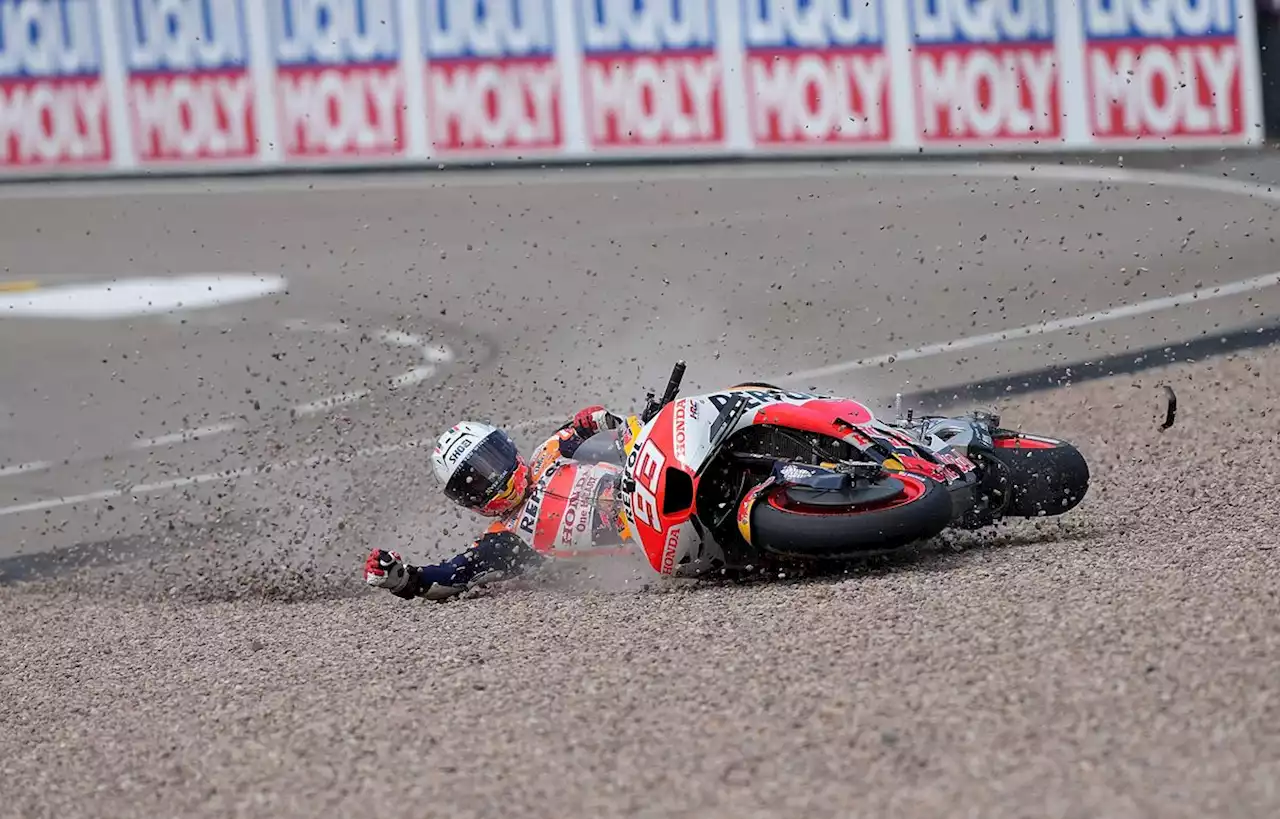 Après cinq chutes, Marc Marquez renonce à disputer le GP d’Allemagne