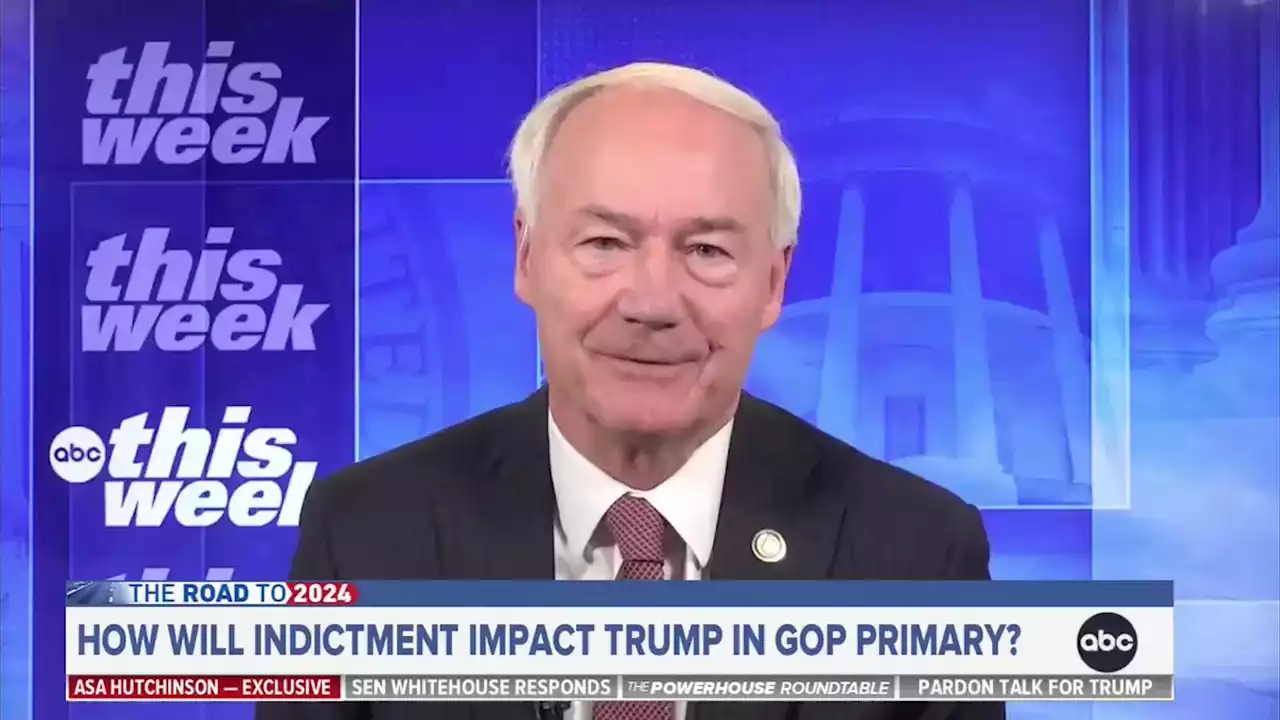 Asa Hutchinson predicts Trump may try to pardon himself if reelected