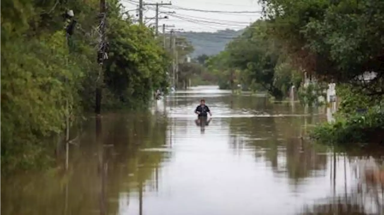 Ya son 13 los muertos en el sur de Brasil por el paso de un ciclón