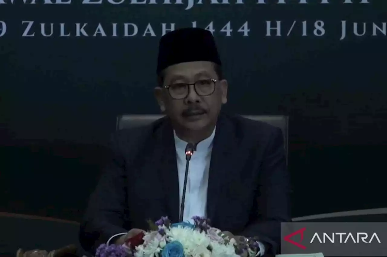 Wamenag minta umat Islam saling menghargai perbedaan Idul Adha 2023