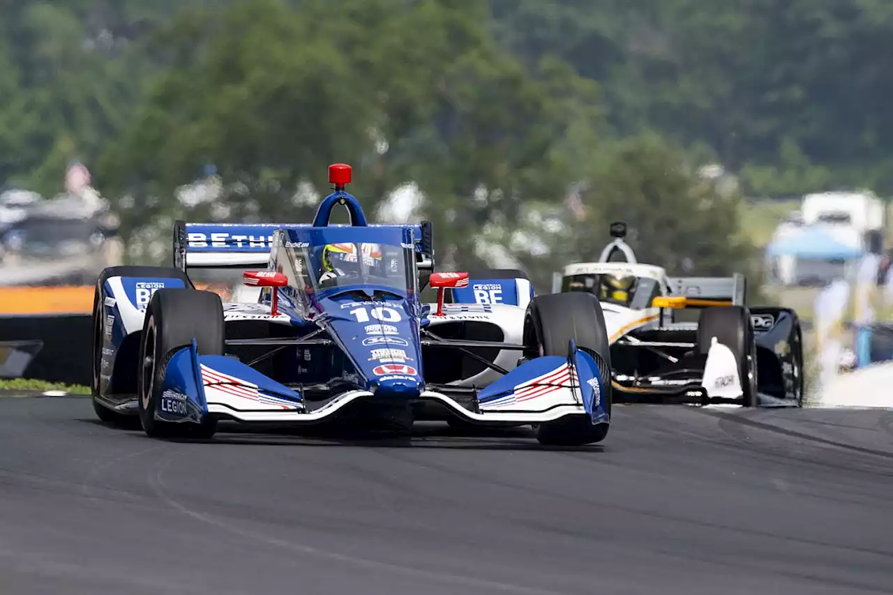 IndyCar Road America: Palou wins after late-race pass on Herta