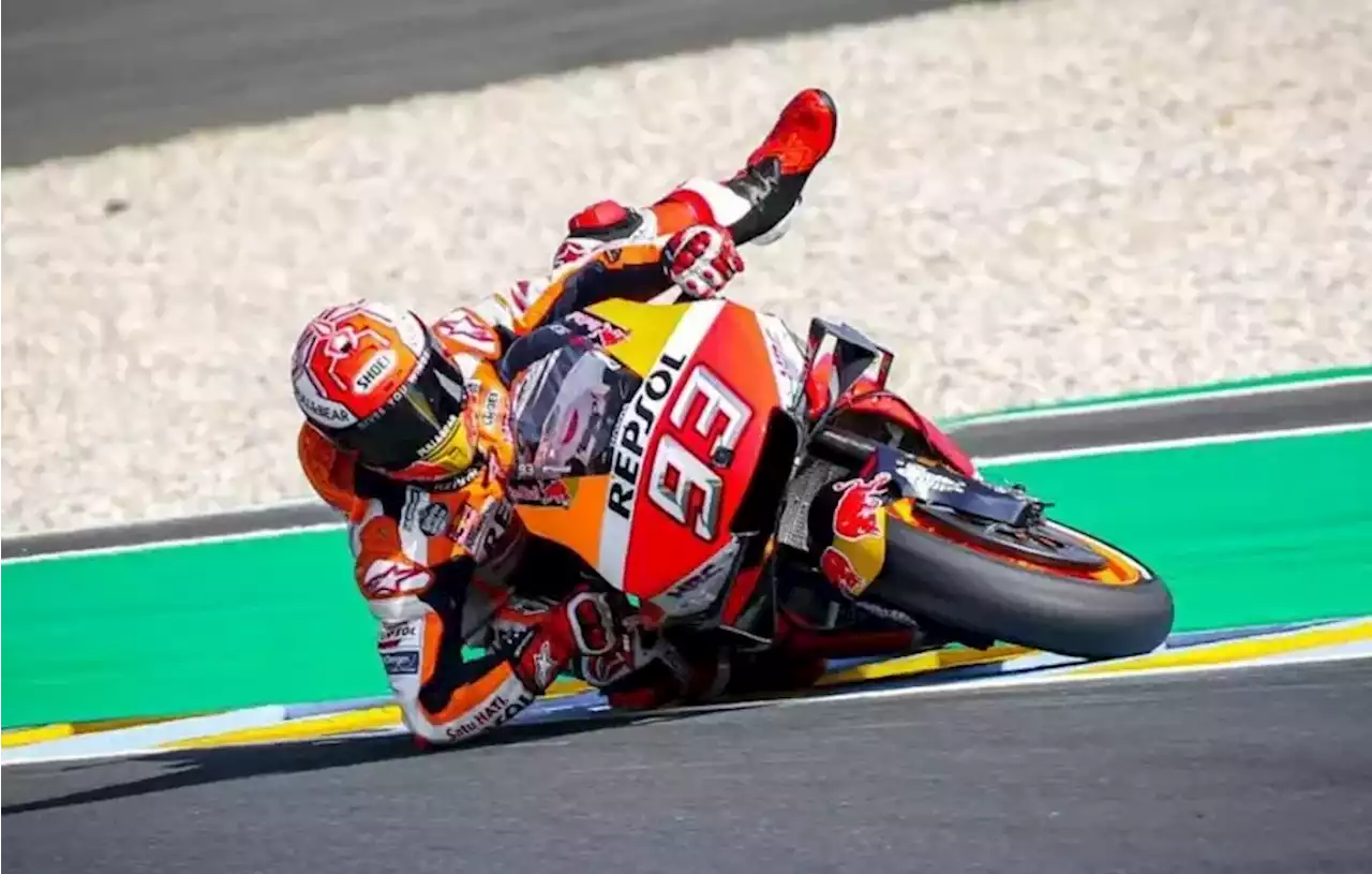 Beberapa Kali Terjatuh, Marquez Sebut Balapan di MotoGP Jerman Penuh Risiko