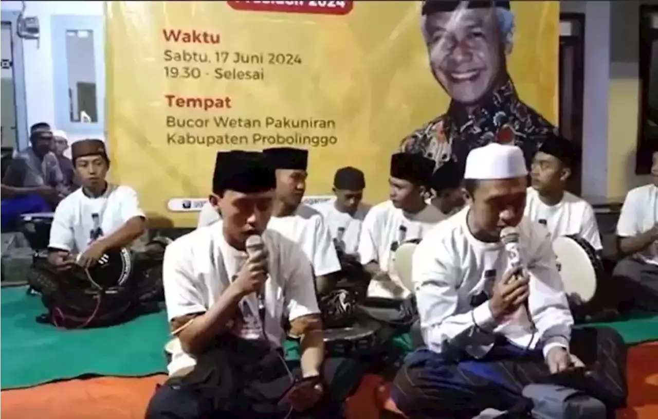 Santri Dukung Ganjar Ruitin Sosialisasikan Ganjar Pranowo di Ponpes