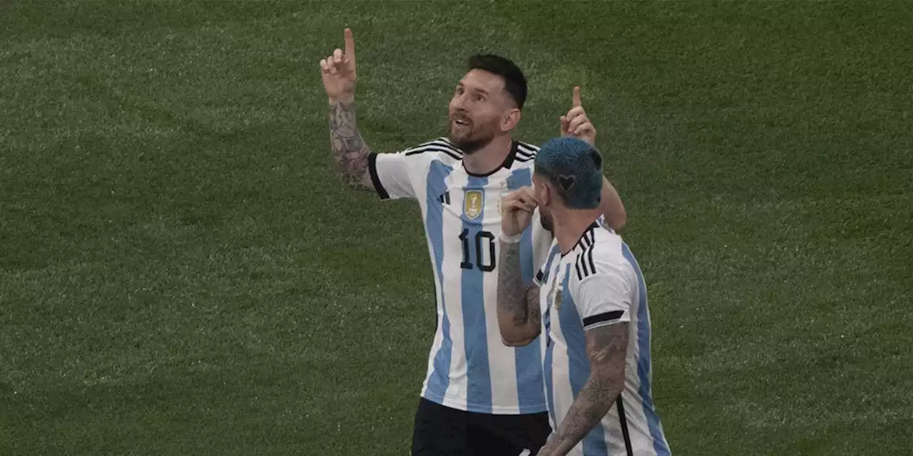 Ada Foto Lionel Messi di Merchandise Resmi Laga Timnas Indonesia Vs Argentina - Bola.net