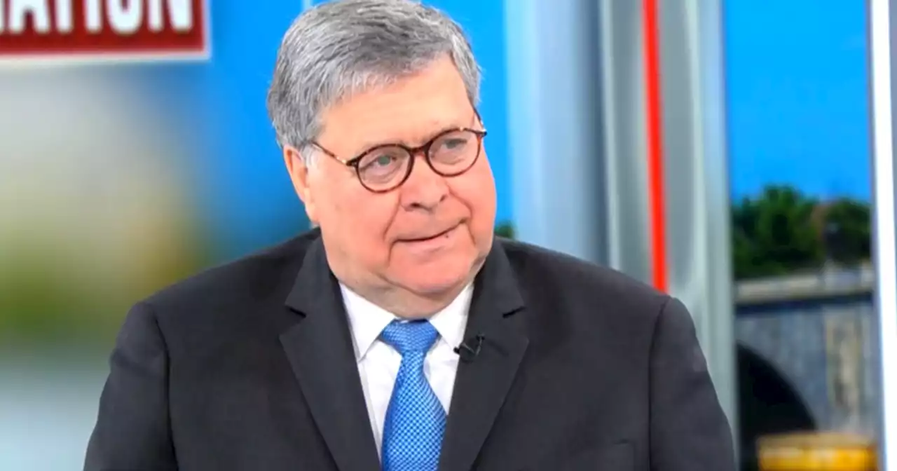 Bill Barr condemns alleged Trump conduct, but says 'I don't like the idea of a former president serving time'