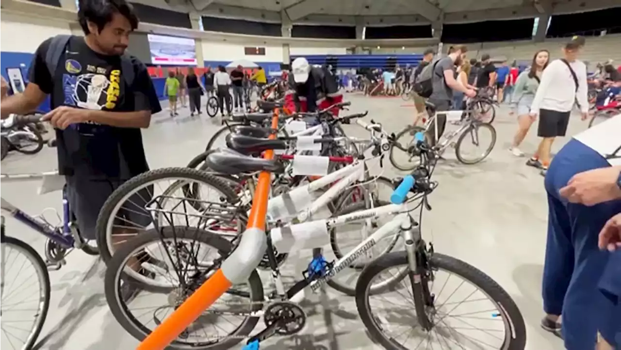 Bike swap offers something for everyone at Olympic Oval