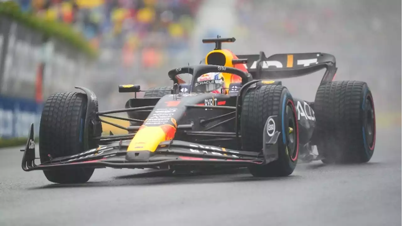 Red Bull's Max Verstappen takes pole under rainy conditions at Canadian Grand Prix