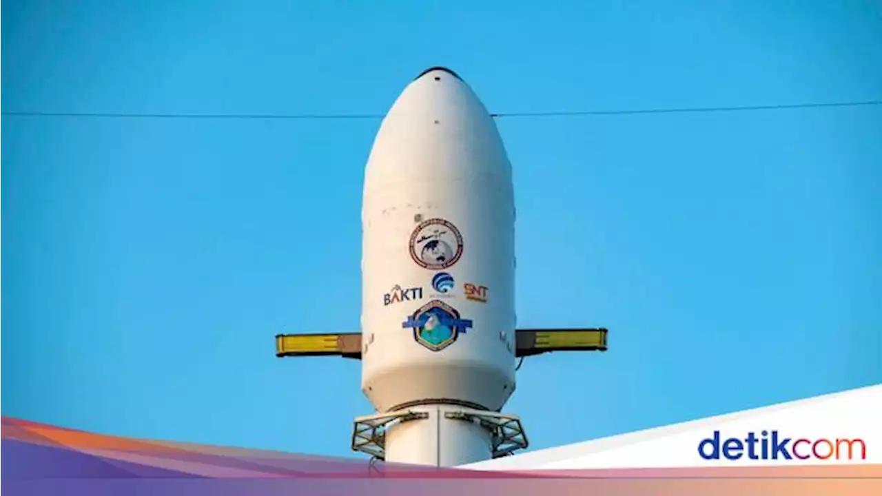 Penampakan Satelit Satria-1 yang Siap Meluncur Pakai Roket SpaceX