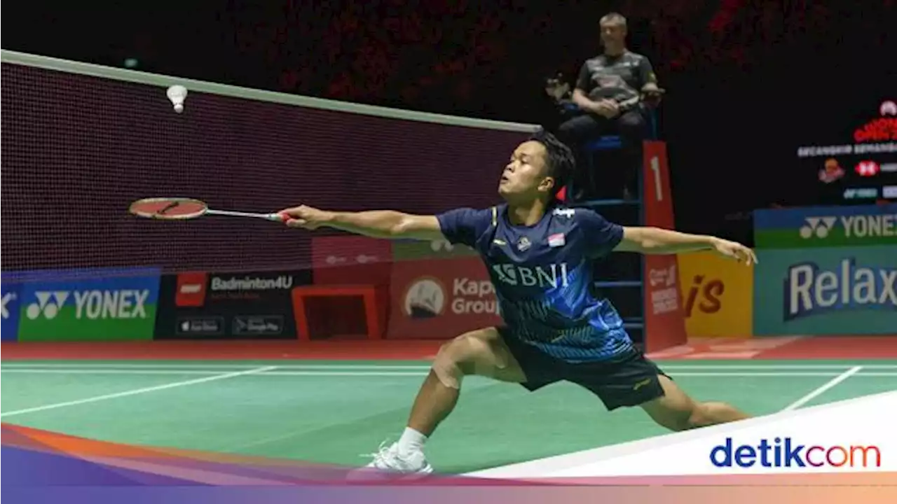 Jadwal Final Indonesia Open 2023: Anthony Ginting Vs Viktor Axelsen