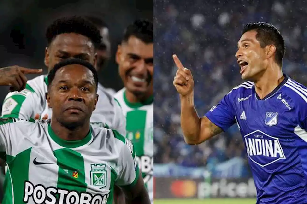 Una final de lujo: Millonarios y Nacional disputarán el título de la Liga BetPlay