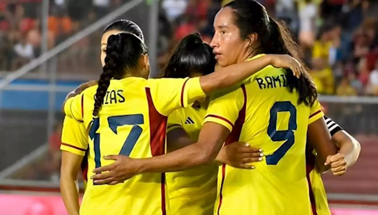 Selección femenina de Colombia gana 2-0 a Panamá en amistoso