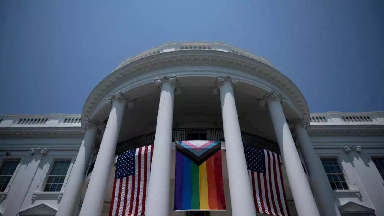 White House flies pride flag for event, House Republicans argue violated flag code