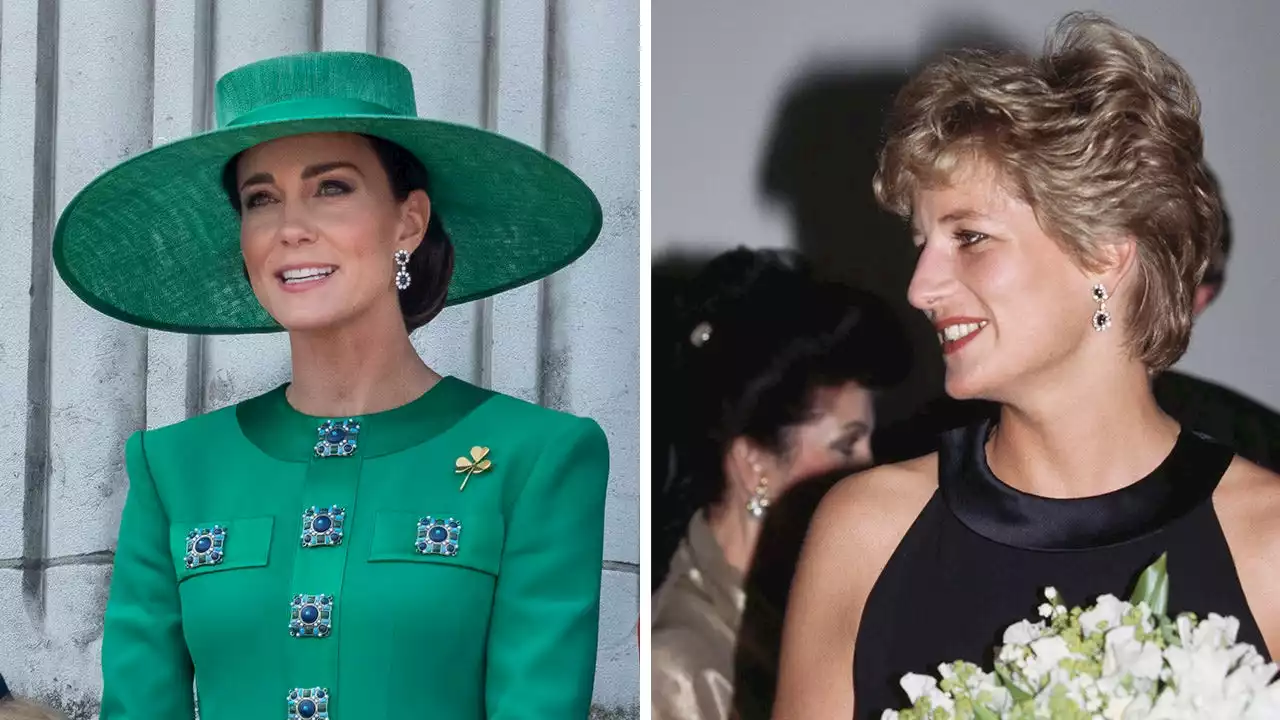 Kate Middleton honors Princess Diana at King Charles’ Trooping the Colour