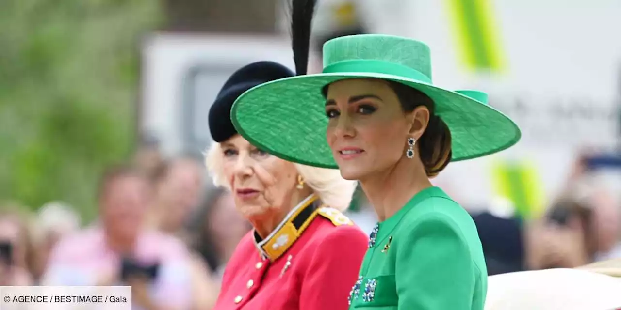 Trooping the Colour : Kate Middleton, cet accessoire discret en hommage à Diana - Gala