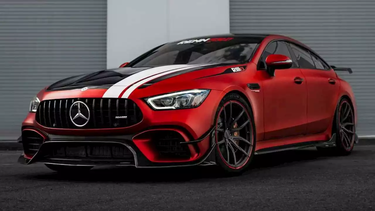 Una Mercedes Amg GT 63 da 1200 cavalli