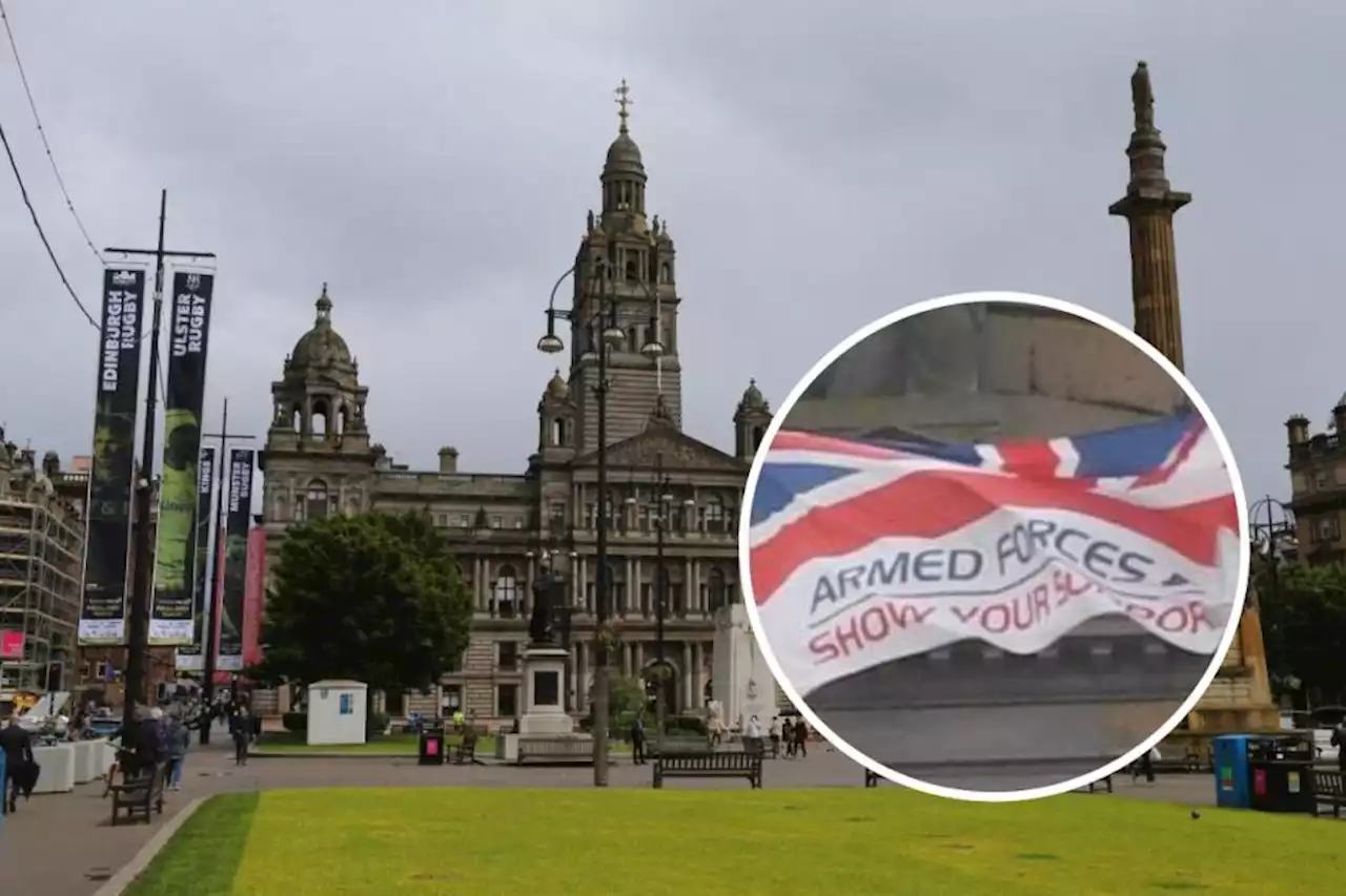 Glasgow to honour armed forces in special flag-flying ceremony