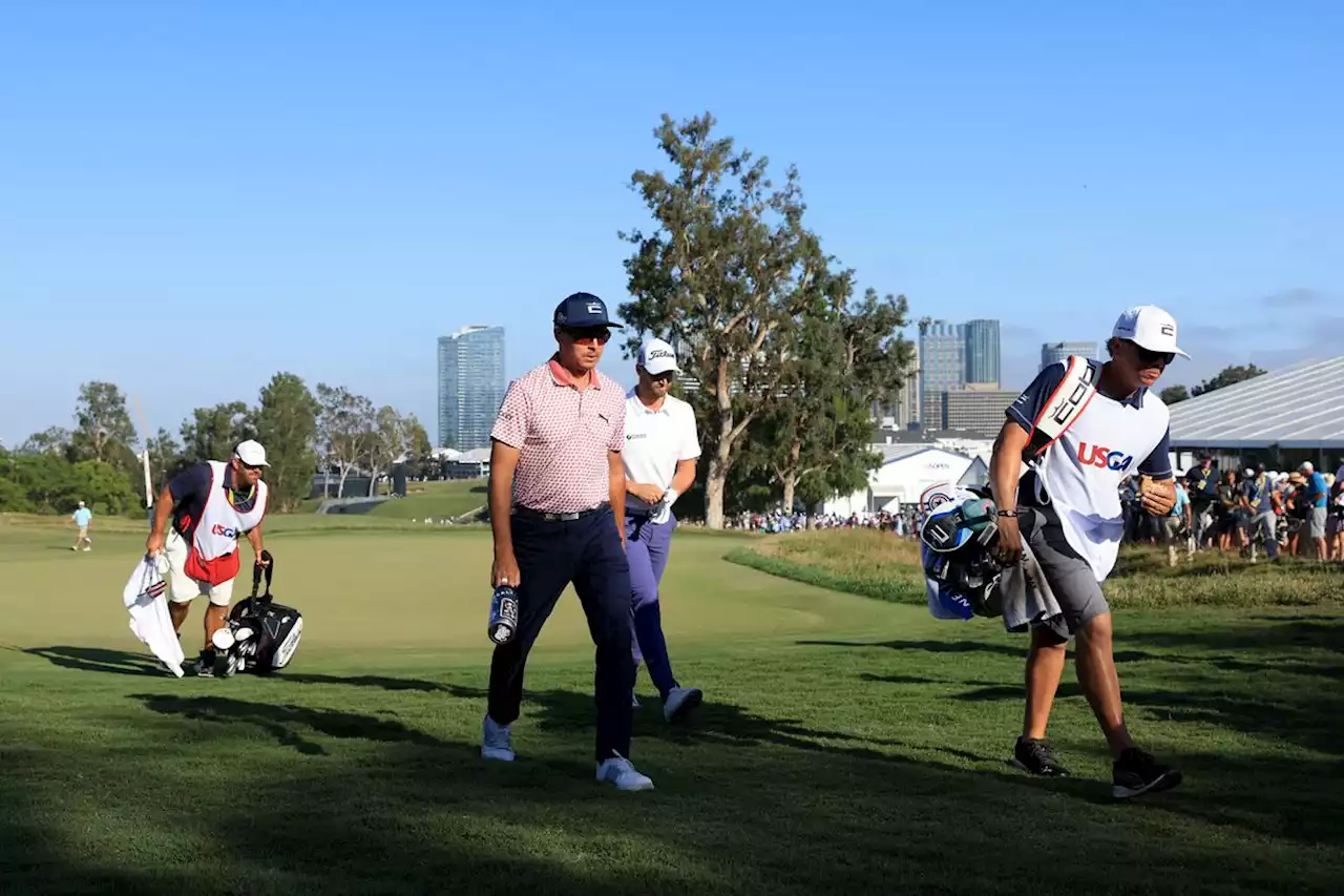 Fowler and Clark dueling midway through U.S. Open third round