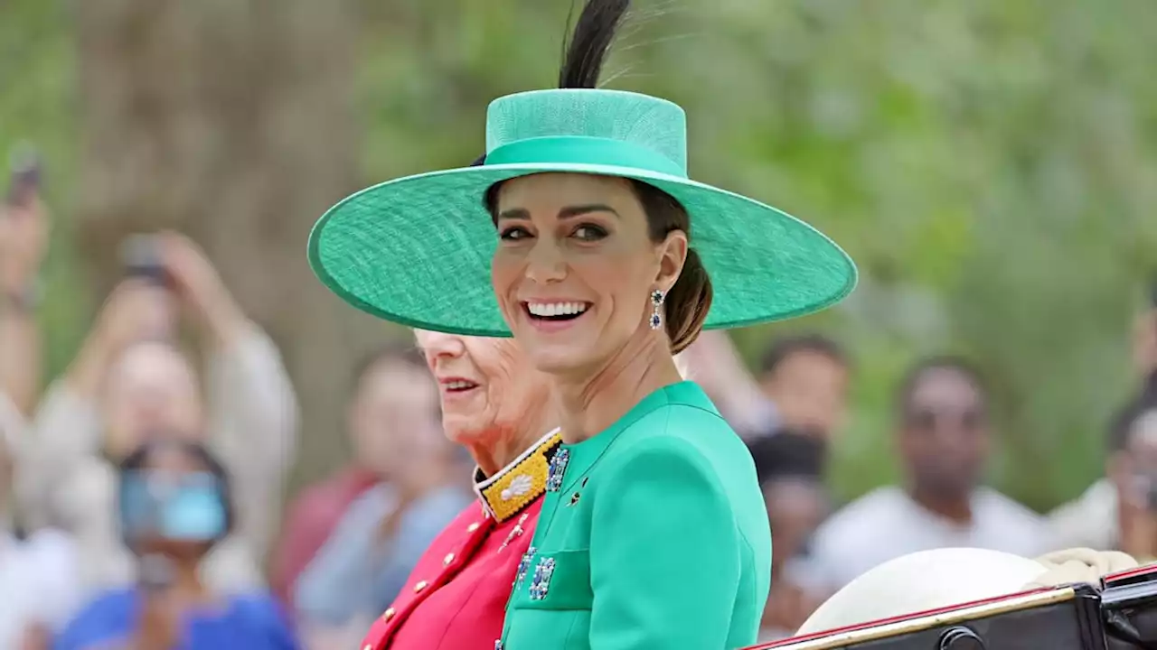 Why Princess Kate didn't curtsy to King Charles and Queen Camilla at Trooping the Colour