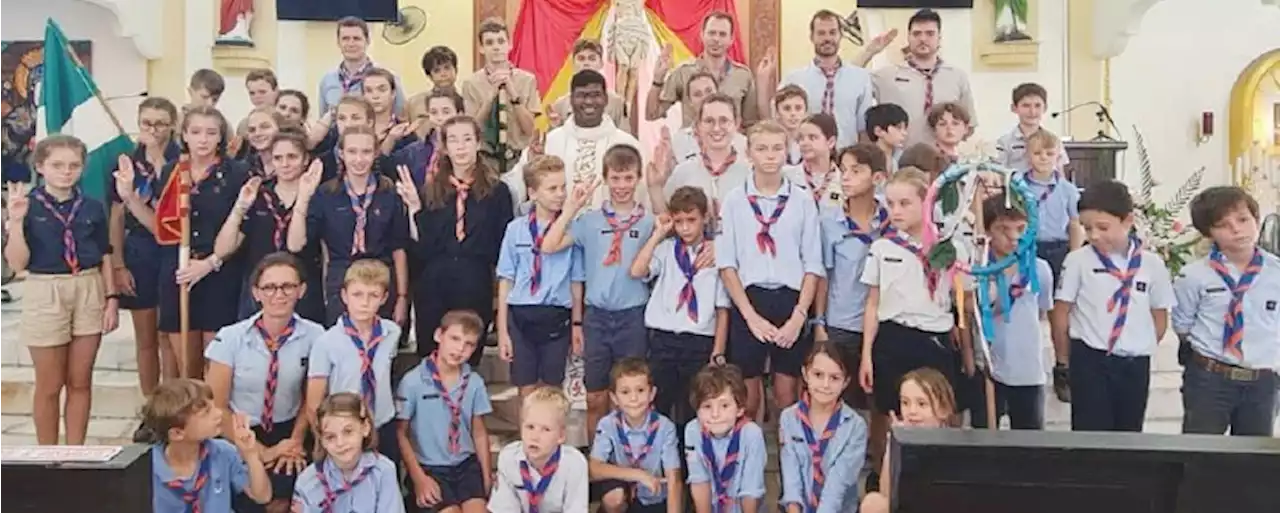 French scouts in Malaysia