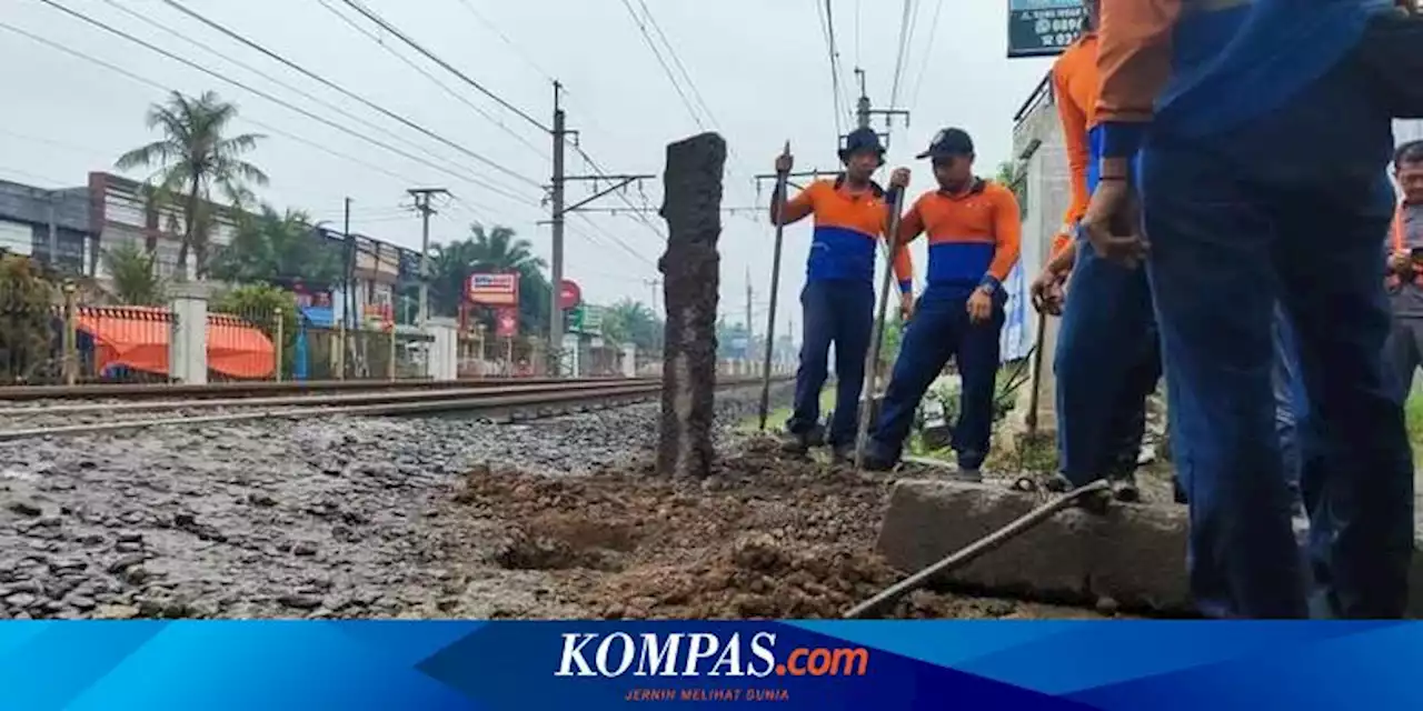 Angkot Tertabrak KRL, PT KAI: Perlintasan Liar di Jalan Raya Rawa Indah Depok Ditutup