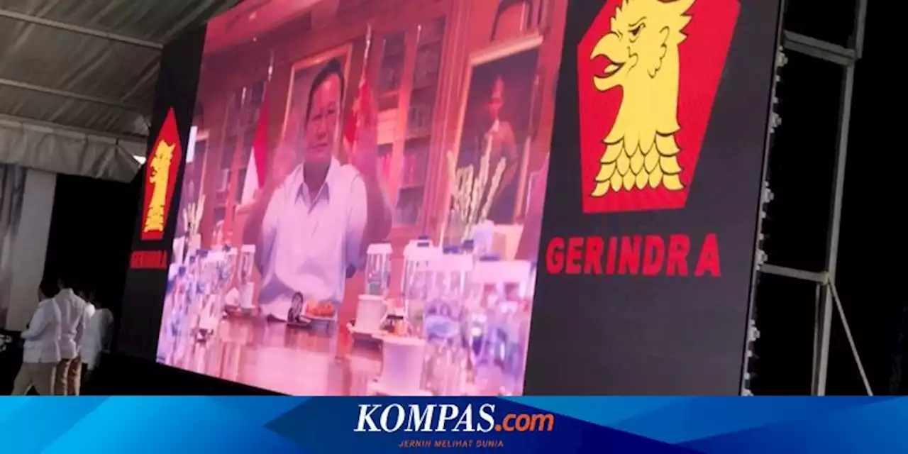 Di Hadapan Para Kader, Prabowo Singgung Kesetiaan dan Keberanian Jelang Pemilu 2024