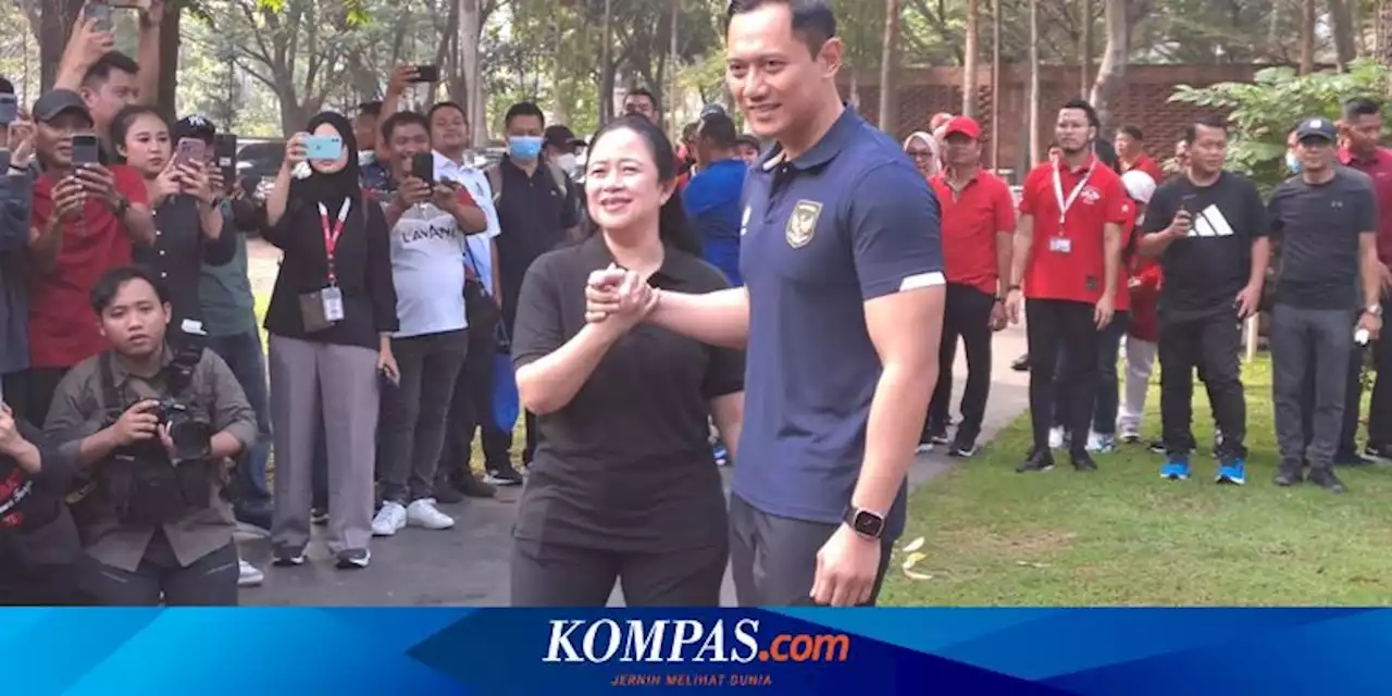 Puan Langsung Tos dengan AHY Saat Bertemu di GBK: Kayak ke Mana Saja, Orang Akrab...