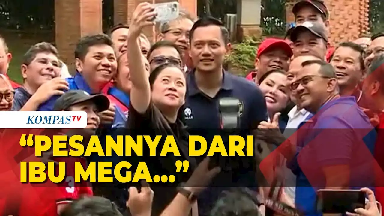 Pesan Megawati ke Puan saat Bertemu dengan AHY: Senyum, Jangan Tegang-Tegang!