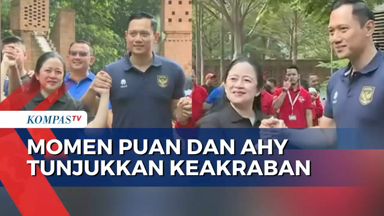 Tunjukkan Keakraban, ini yang Dibahas Puan Maharani dan AHY saat Bertemu