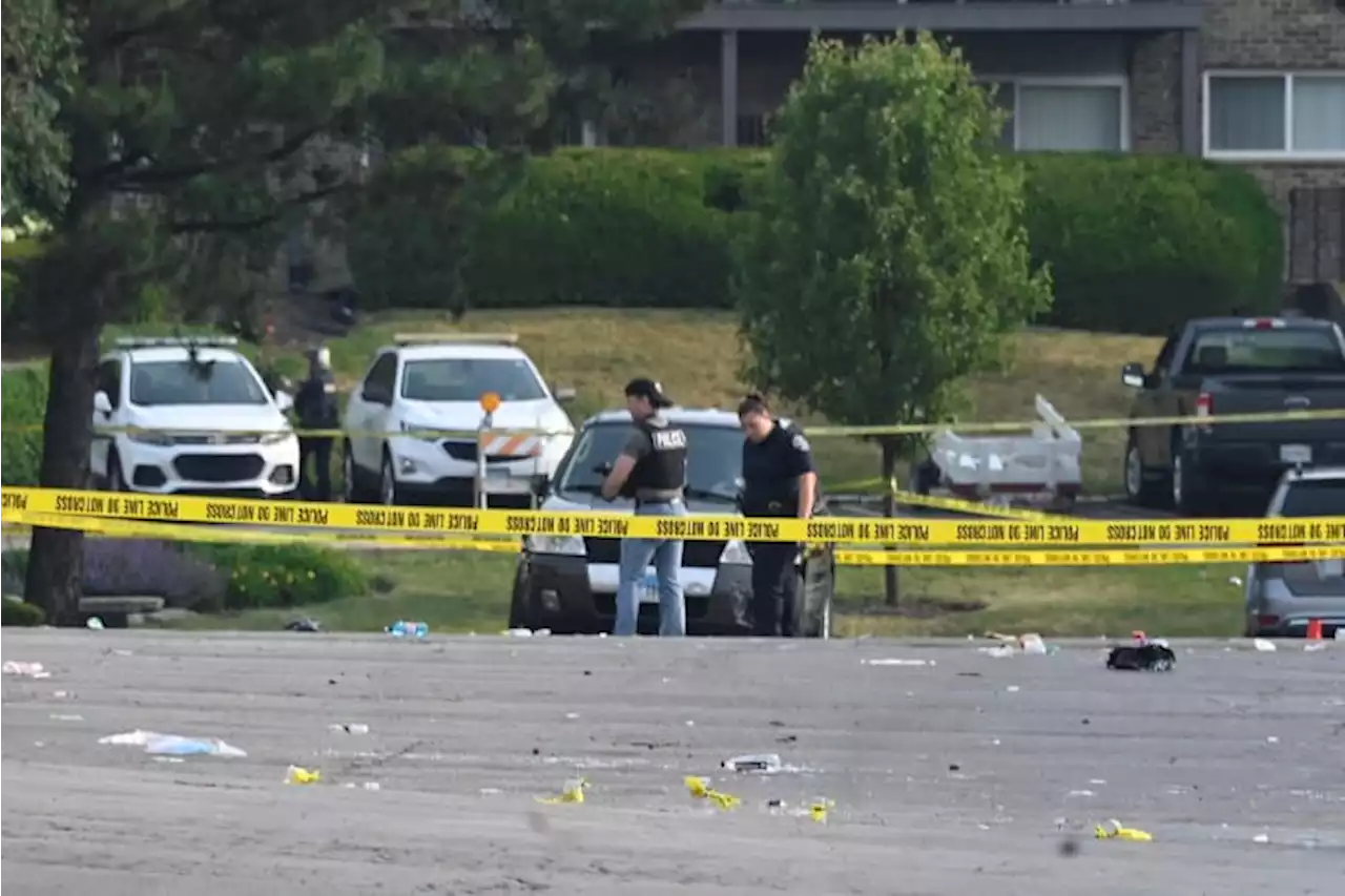 Parking lot party shooting leaves 1 dead and 22 people hurt in suburban Chicago