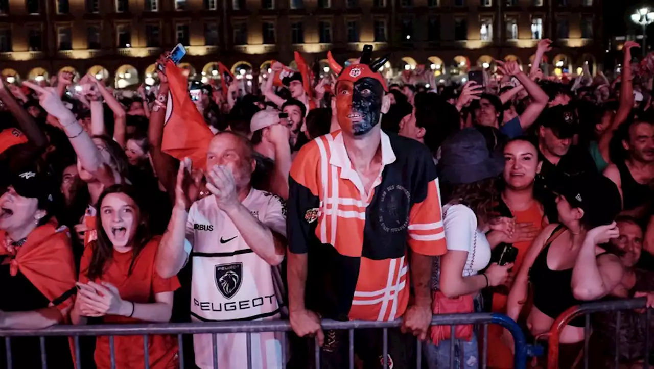 Finale Stade Toulousain-La Rochelle : nuit festive dans les rues de Toulouse