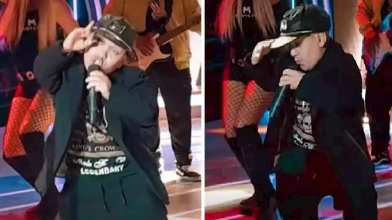 Medio Metro canta y baila rap ¿Le hará la competencia a Santa Fe Klan?