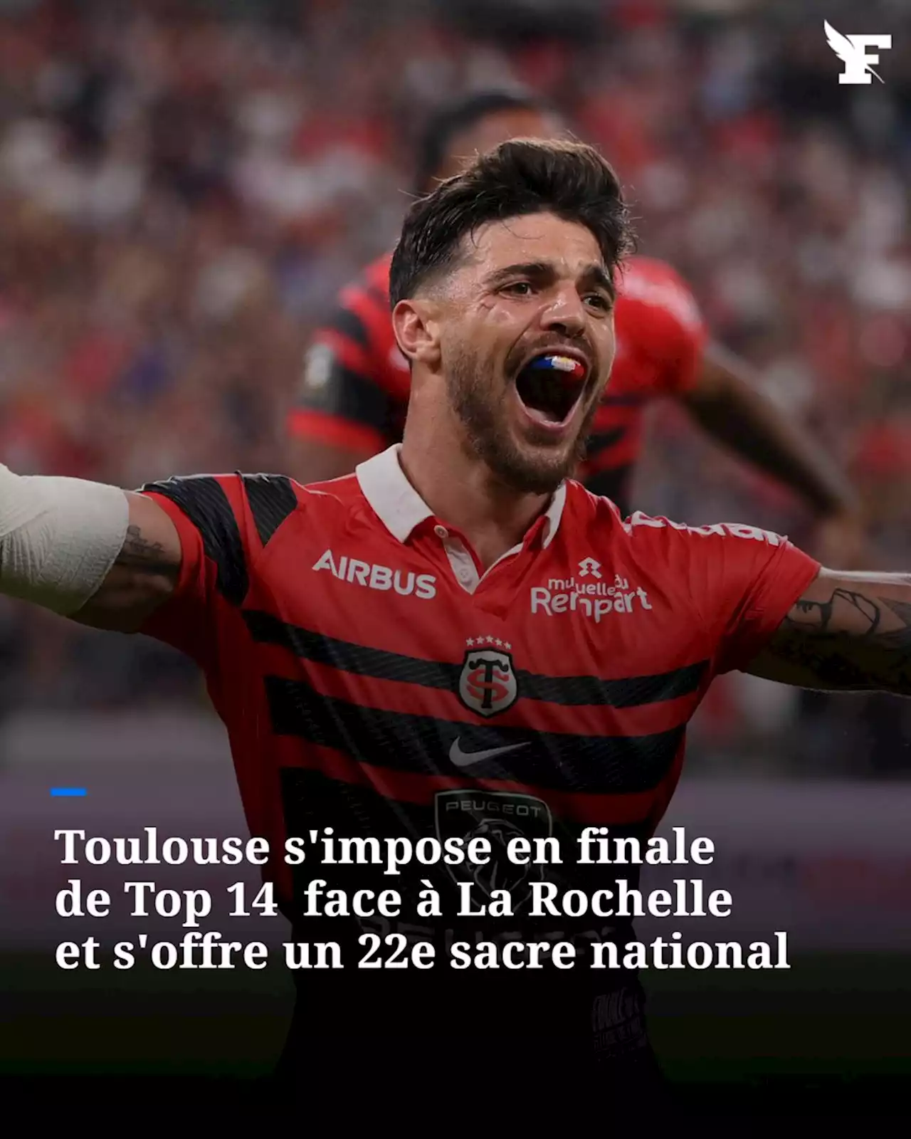 Finale du Top 14 : Romain Ntamack offre le sacre au Stade Toulousain