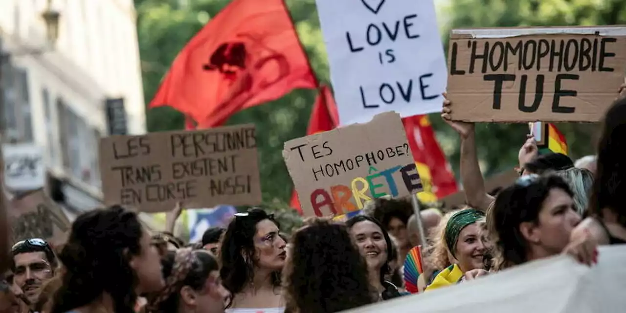 En Corse, une marche des fiertés pour « briser le miroir de la honte »