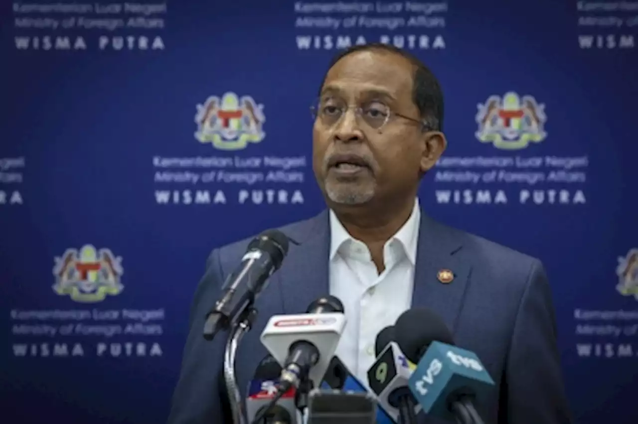 Wisma Putra: Zambry will not be able to attend informal discussion on Myanmar in Thailand tomorrow