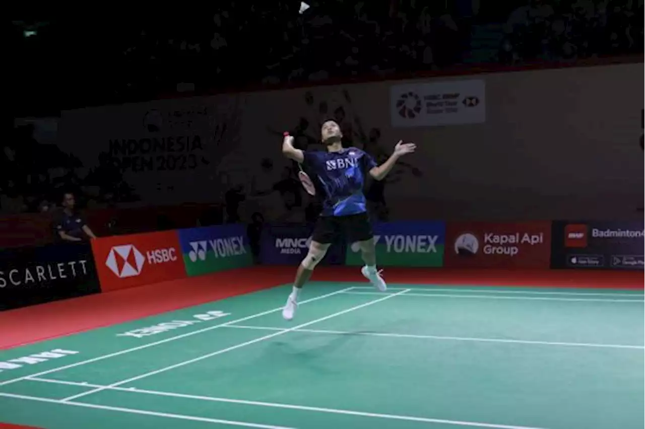 BNI Dukung Ginting di Final Indonesia Open 2023