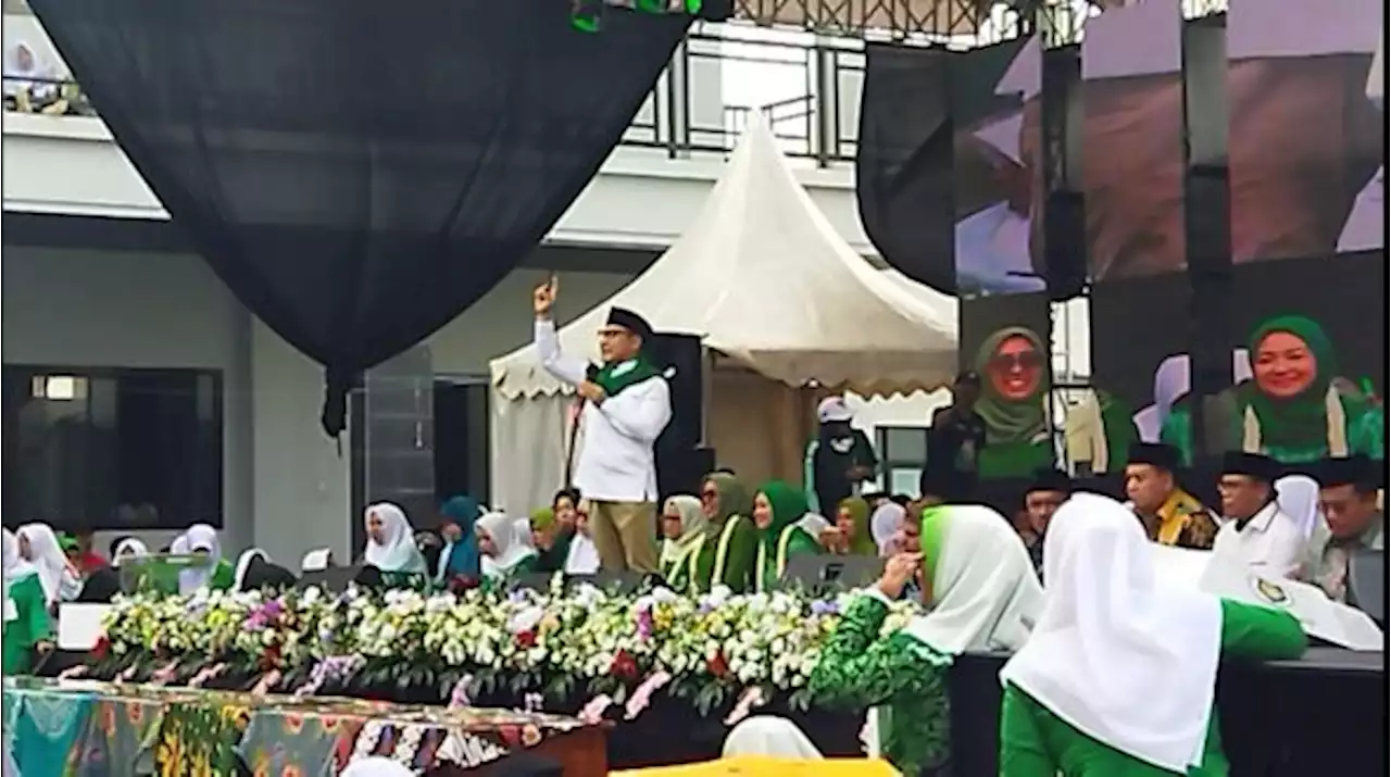 Di Depan Fatayat Brebes, Cak Imin Minta Didoakan Jadi Presiden 2024