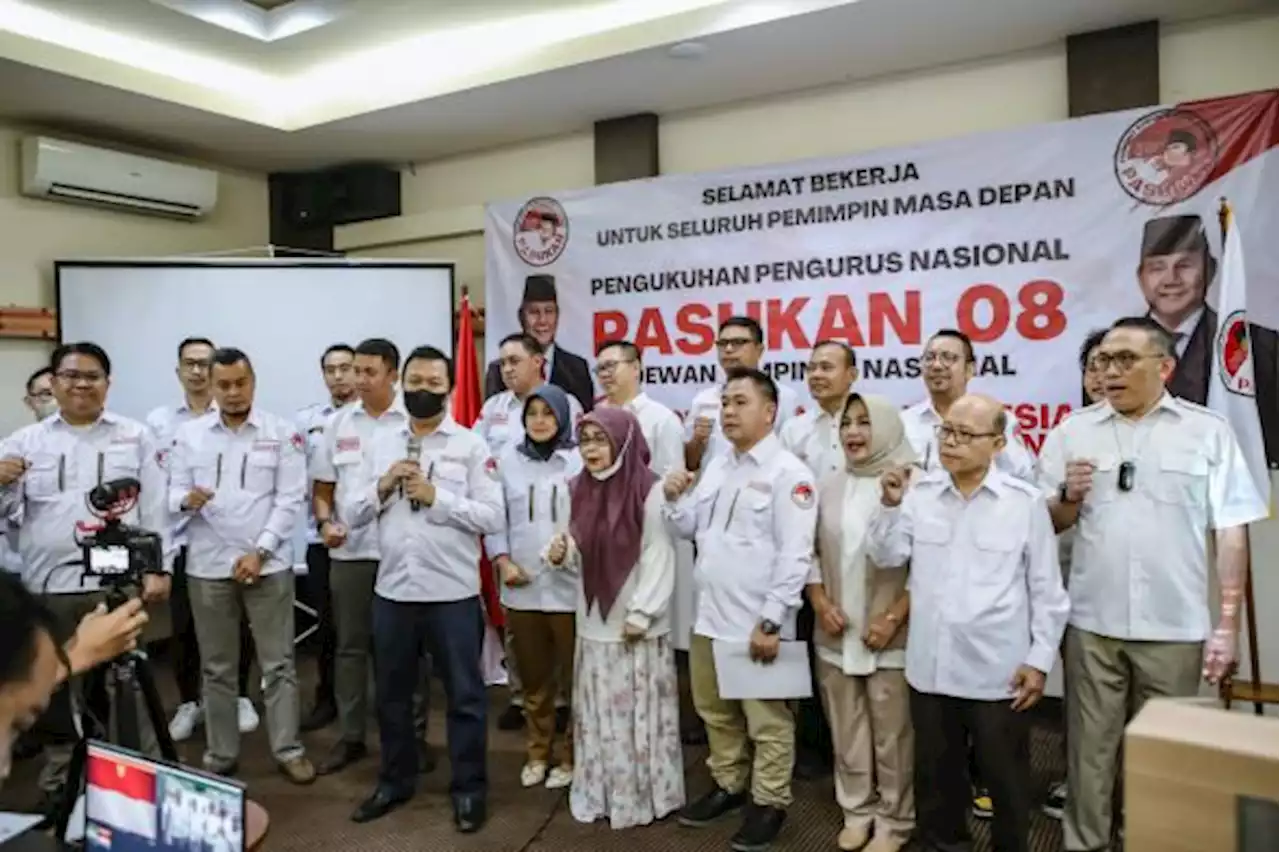 Pasukan 08 Konsolidasi Pengurus untuk Pemenangan Prabowo Subianto