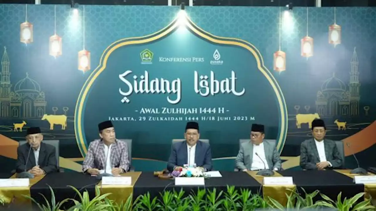 Pemerintah Tetapkan Hari Raya Idul Adha Jatuh pada 29 Juni 2023