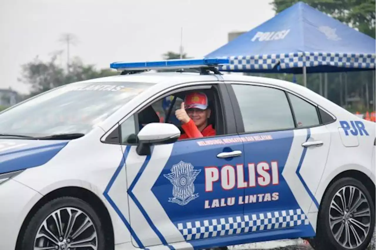 Sambut HUT Ke77 Bhayangkara, Kakorlantas Gelar Safety Riding Police Contest