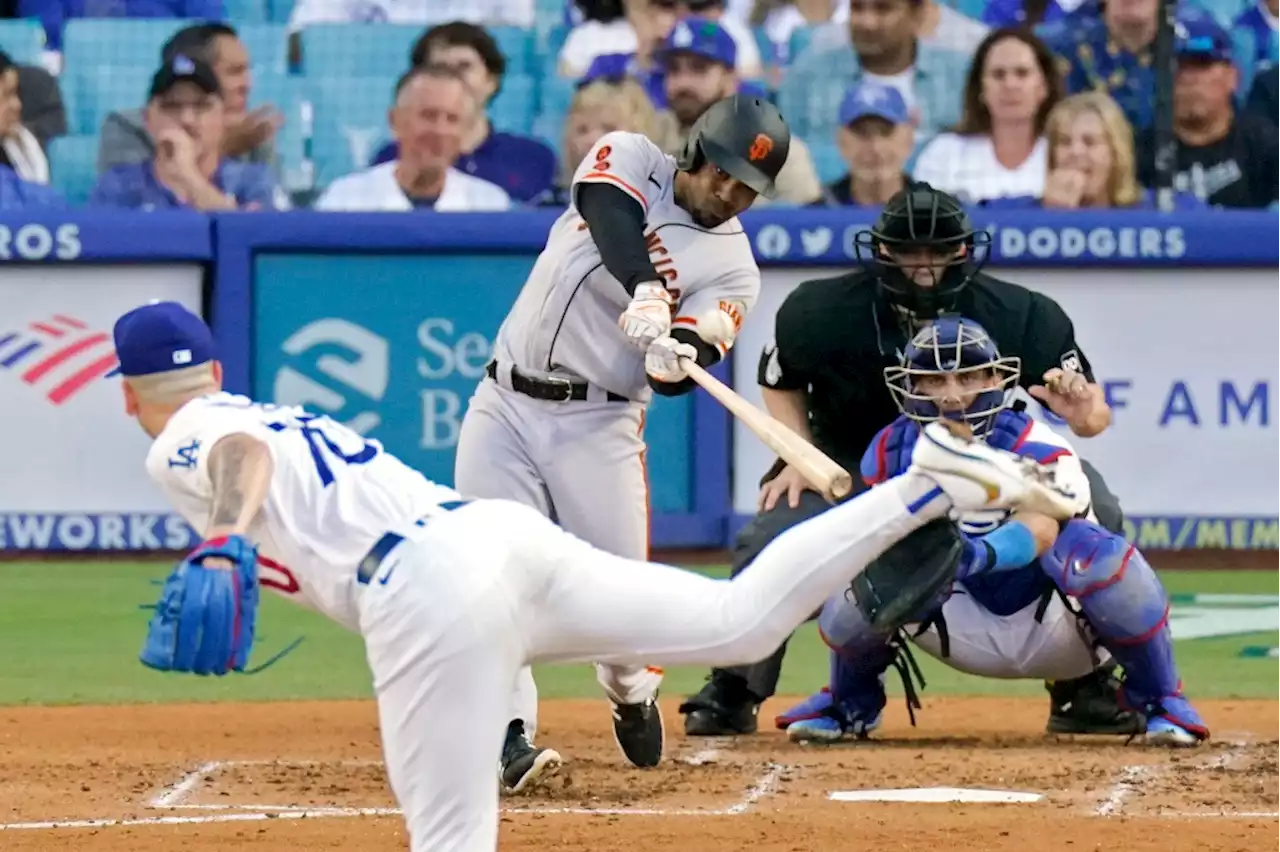 SF Giants pour it on in 15-0 rout of archrival Dodgers