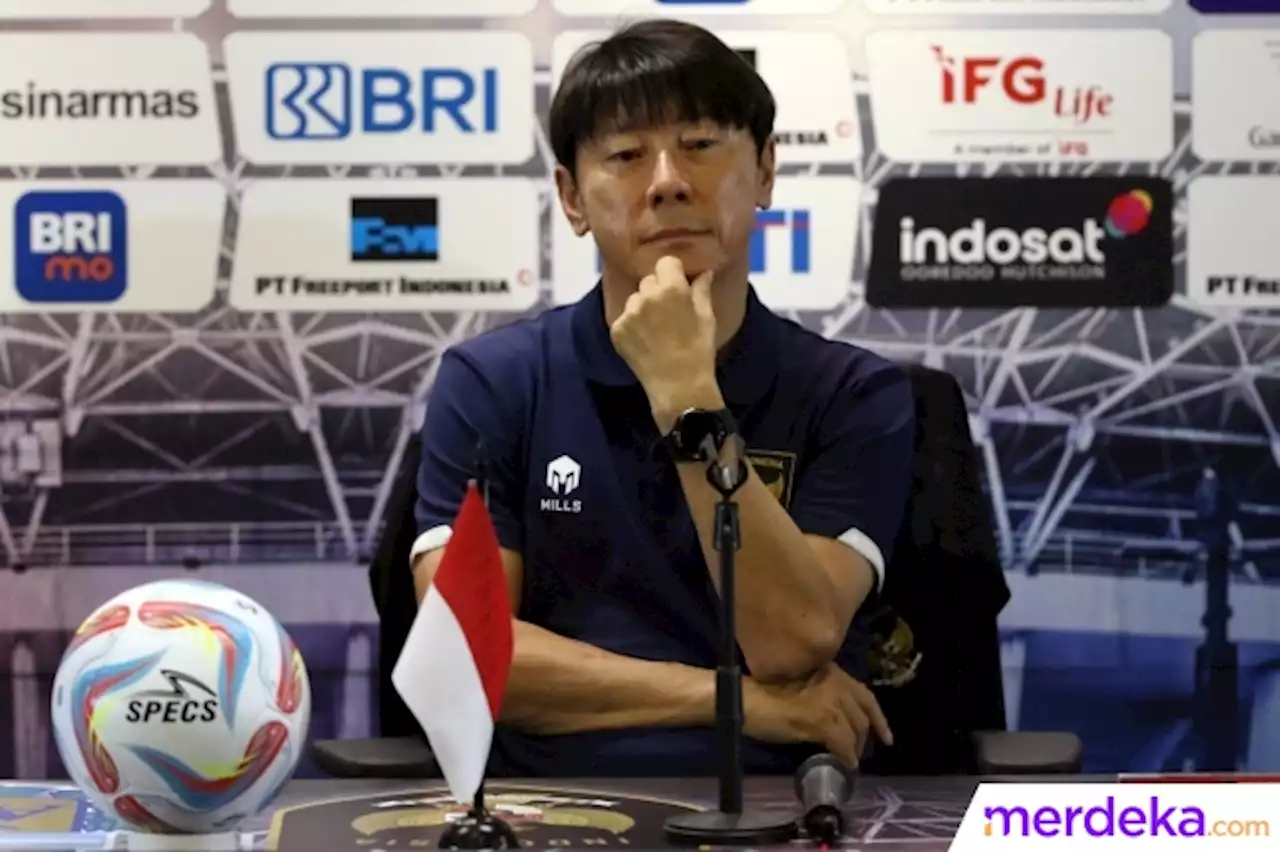 Foto : Pelatih Shin Tae Yong Blak-Blakan Beberkan Kesiapan Timnas Indonesia Vs Argentina | merdeka.com