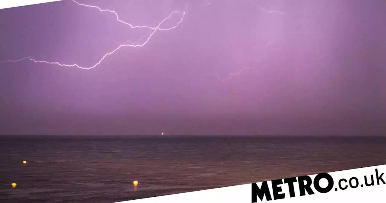 Thunderstorms and flash floods set to hit parts of UK today