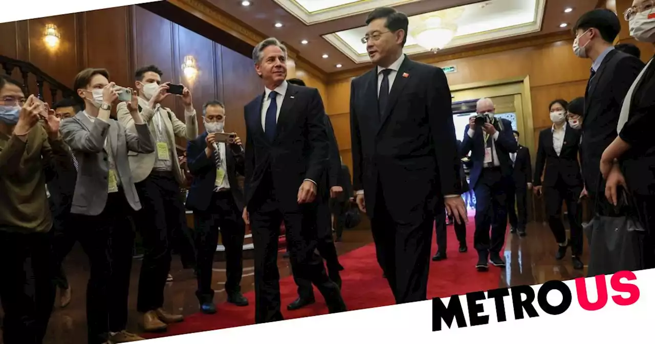 US secretary of state lands in China for high-stakes visit amid soaring tensions