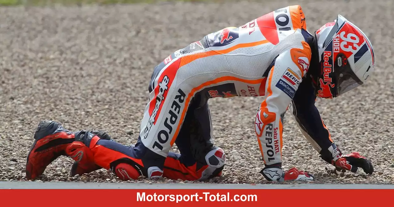 MotoGP-Liveticker Sachsenring: Marc Marquez stürzt auch im Warm-up