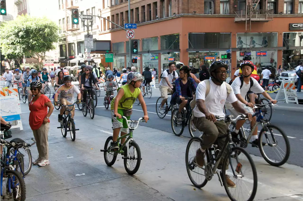 South LA kicks off fourth yearly CicLAvia event