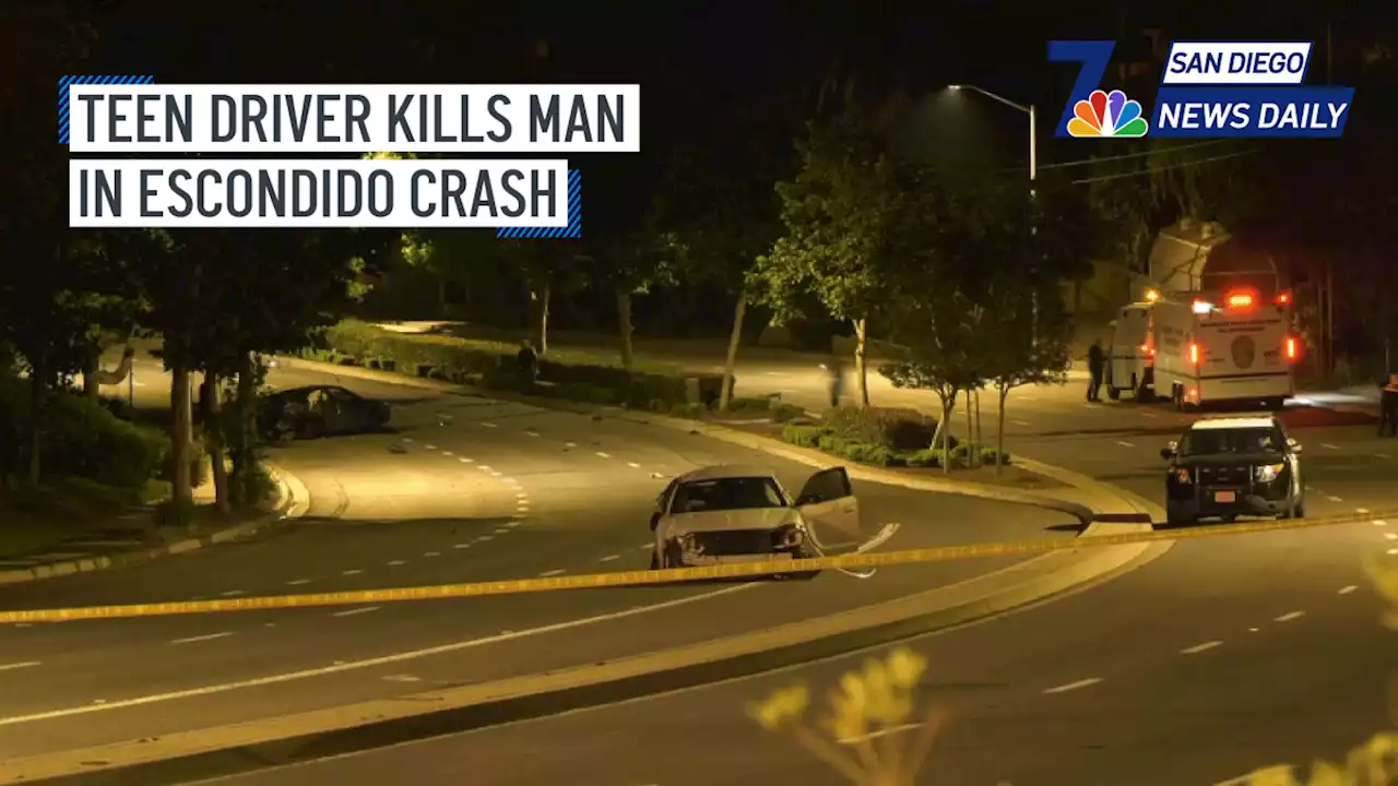 Fleeing teen driver kills man in Escondido crash | San Diego News Daily