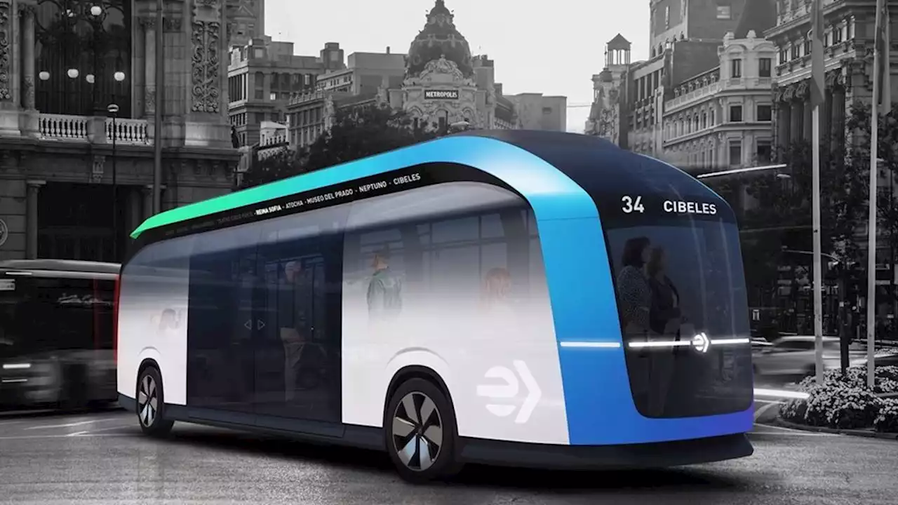 'Horizonte', el autobús del futuro macroacristalado, hiperfluido y “deseable”, lanzado en 2024 en Madrid