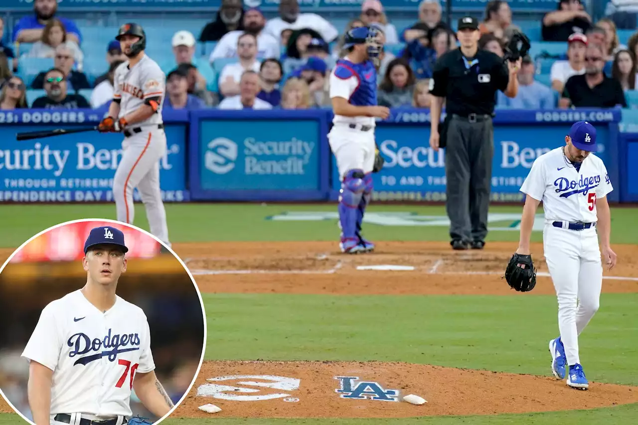 Dodgers hit 125-year low with abysmal blowout loss to Giants